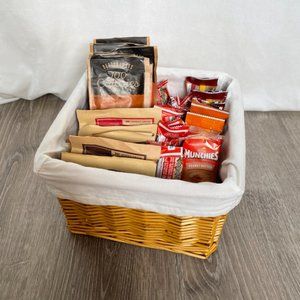 Rattan Wicker Storage Basket with Liner